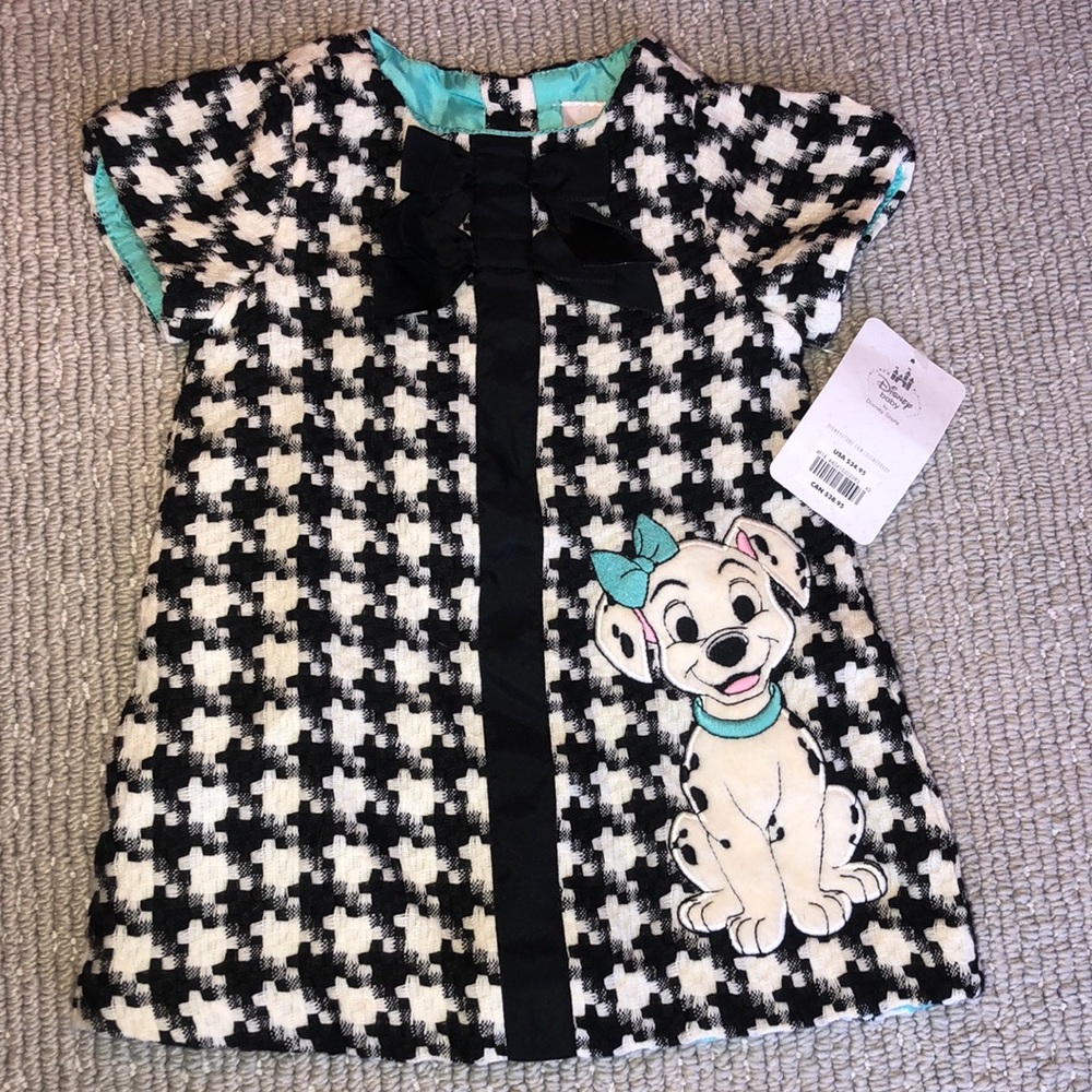 Disney 101 Dalmatians dress 9-12 MO NWT